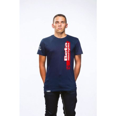 T-SHIRT BLUE RED STRIPE