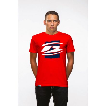 T-SHIRT FULL RED LOGO